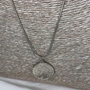 Coin Pendant Necklace